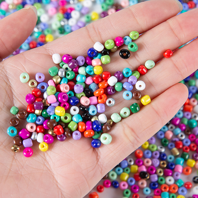 2mm 3mm 4mm Charm Czech Glass Seed Beads DIY Bracelet Necklace Spacer Beads  For Jewelry Making